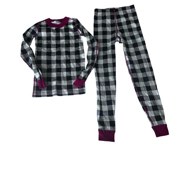 Hanna Andersson Holiday Long John Pajama Set - Picture 2 of 5